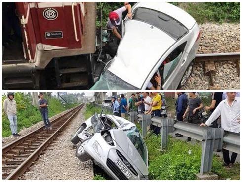 Vụ tàu hỏa húc văng ô tô: 5 nạn nhân đi ăn cưới là người thân-3