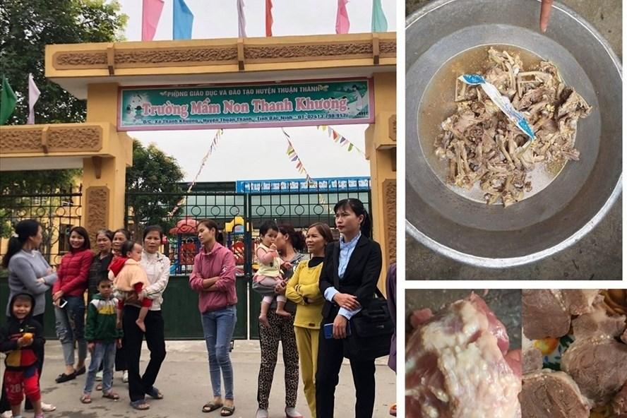 Trường mầm non bị tố dùng thịt lợn bẩn: Thêm 44 trẻ bị nhiễm sán lợn-1