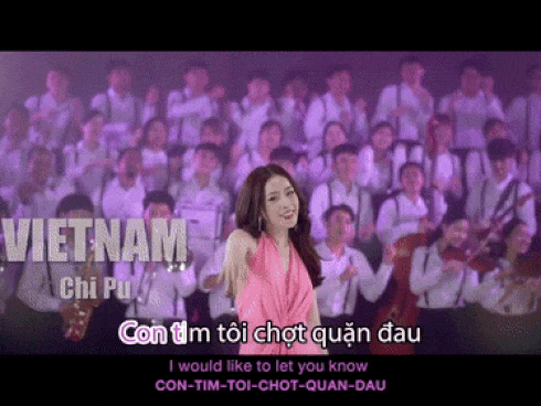 Nổi bật giữa dàn mỹ nhân châu Á, Chi Pu tự tin hát nhạc phim bằng tiếng Thái Nổi bật giữa dàn mỹ nhân châu Á, Chi Pu tự tin hát nhạc phim bằng tiếng Thái