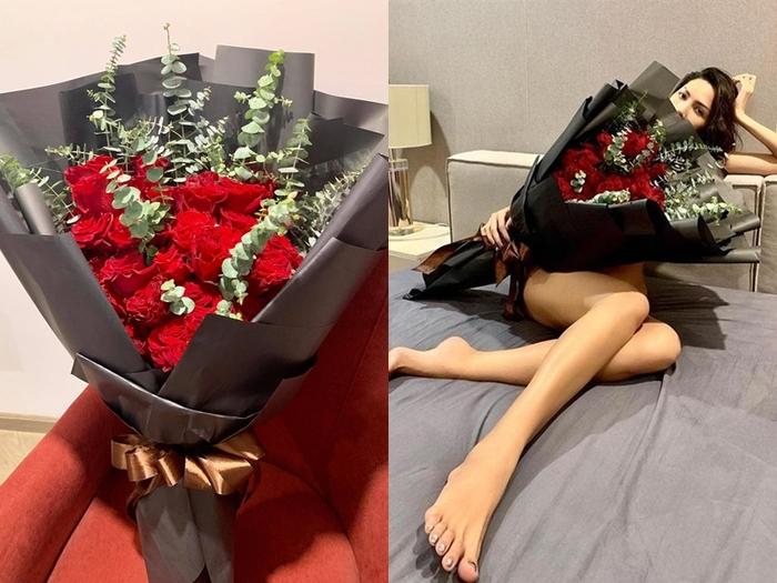 Ơ kìa, Kỳ Duyên bây giờ mạnh dạn đăng hẳn ảnh cận ngực người tình tin đồn?-8