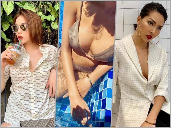 Ơ kìa, Kỳ Duyên bây giờ mạnh dạn đăng hẳn ảnh cận ngực 'người tình tin đồn'?