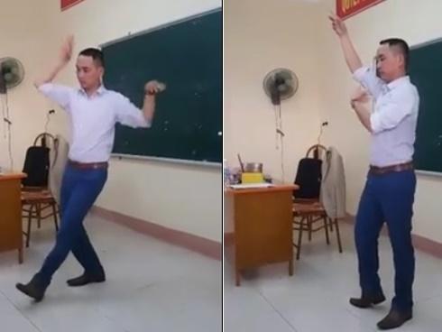 Cầm mic trổ tài hát hò xuất sắc, thầy giáo trẻ khiến cả trăm học sinh đồng thanh hát theo-2