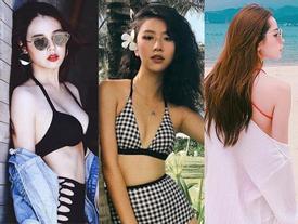 3 hot girl 'đốt' mắt người xem khi diện bikini dù sở hữu vòng 1 khiêm tốn 3 hot girl 'đốt' mắt người xem khi diện bikini dù sở hữu vòng 1 khiêm tốn