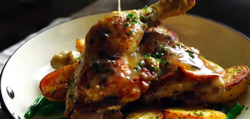 Tuyệt chiêu siêu đơn giản cho món đùi gà đút lò đậm đà, thơm lừng khắp ngõ-4