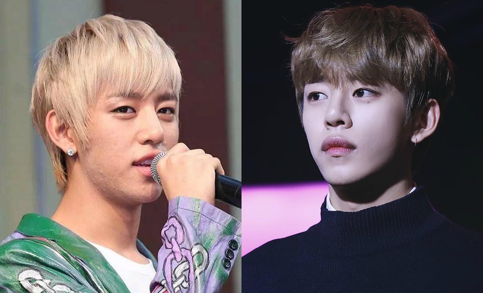 Daehyun có lẽ là thuộc top các idol khổ nhất vì mụn. Bị chi chít mụn ẩn nhưng để giữ hình ảnh, anh chàng vẫn phải makeup dày để che đi. Kết quả là khiến mụn càng thêm mụn.