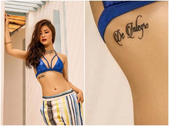 Hương Tràm chia sẻ bí kíp giảm cân nhưng điều mà fan chú ý lại là hình xăm giống của Beckham dưới vòng 1