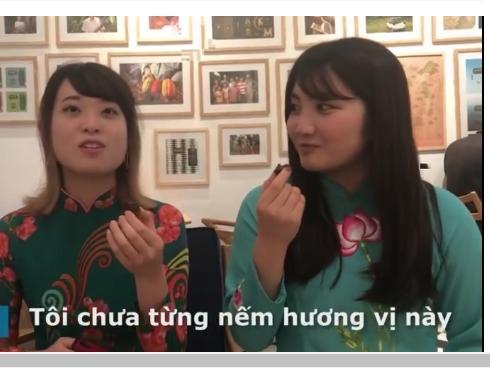 Chocolate vị phở Việt Nam qua cảm nhận của du khách Nhật Bản