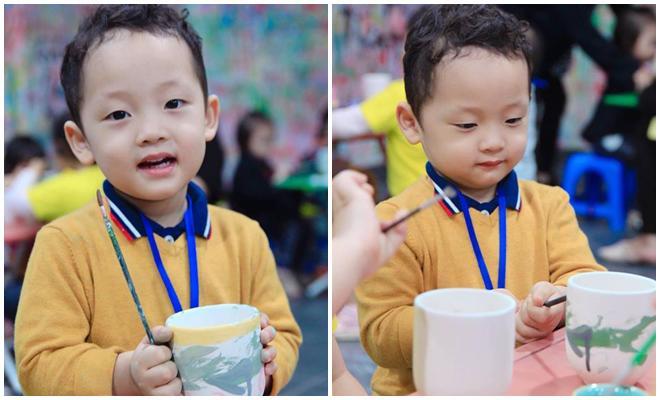 Mới tròn 3 tuổi nhưng có ai ngờ con trai Ly Kute đã cao lớn phổng phao còn đáng yêu không tưởng-11