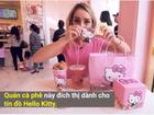 Quán cà phê Hello Kitty gợi nhớ về tuổi thơ dữ dội