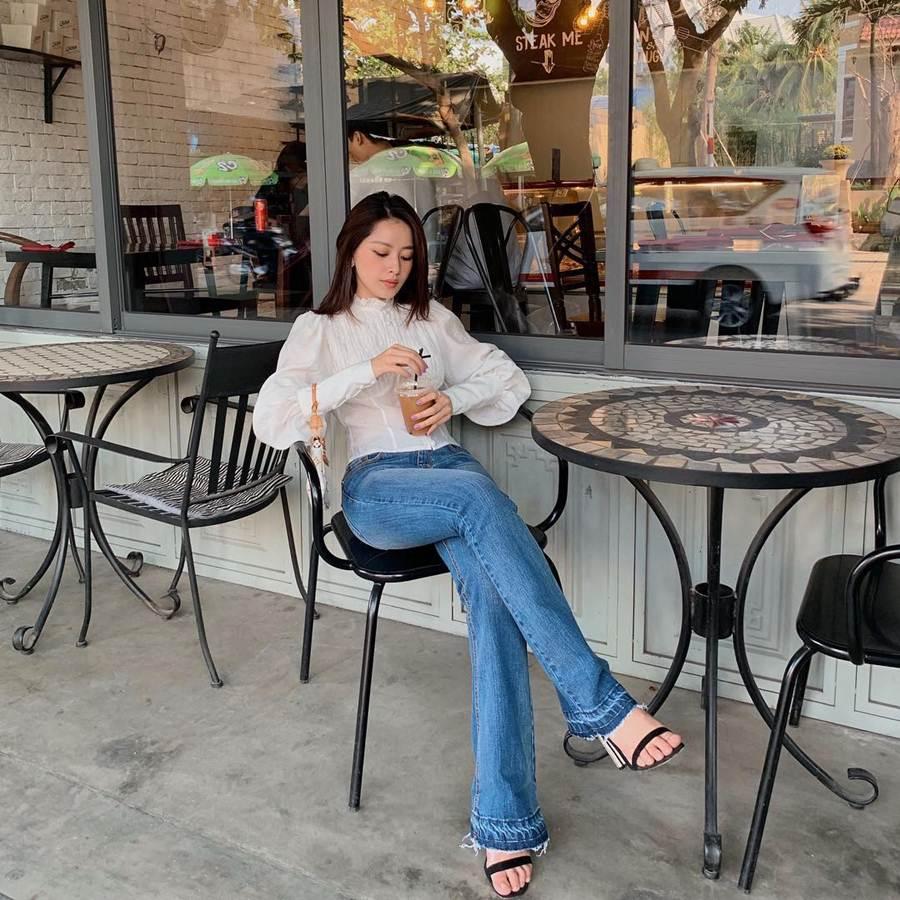 STREET STYLE sao Việt: Học Bích Phương, Thanh Hằng, Minh Triệu... cách mix đồ cùng sơ mi trắng chất phát ngất đón hè-2