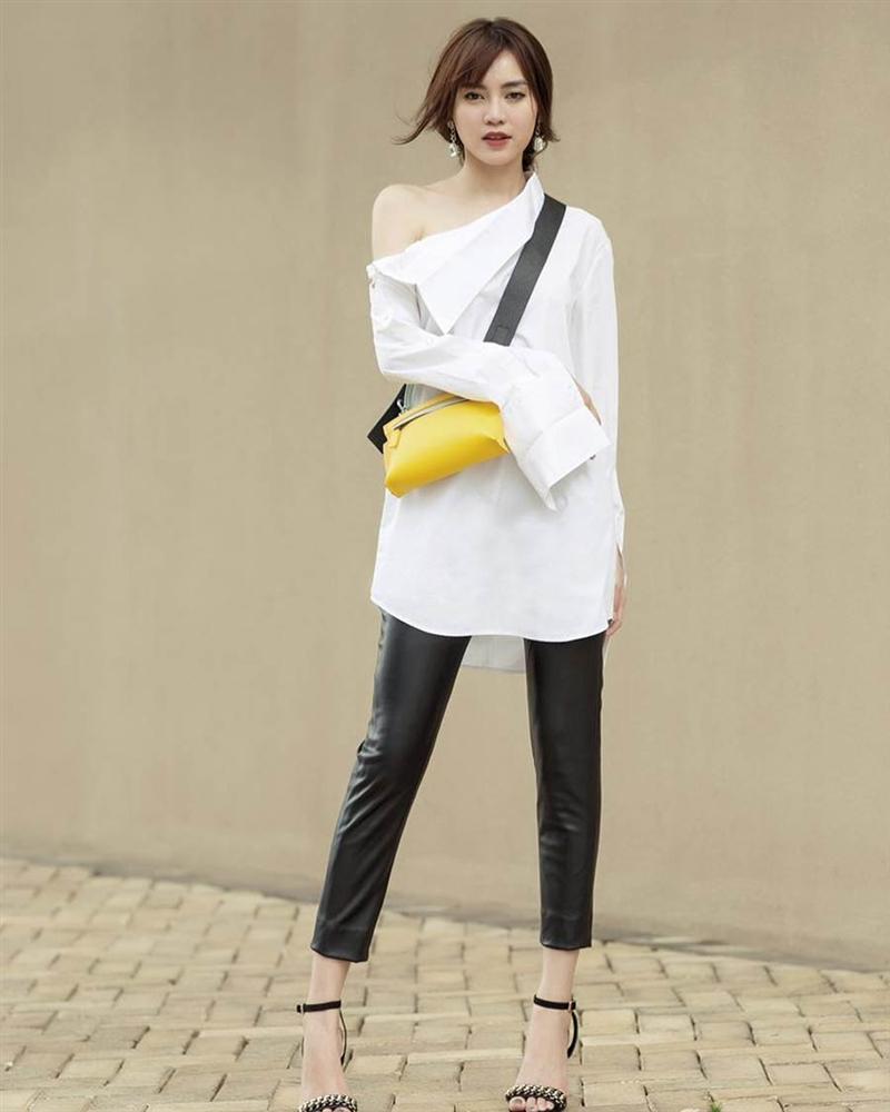 STREET STYLE sao Việt: Học Bích Phương, Thanh Hằng, Minh Triệu... cách mix đồ cùng sơ mi trắng chất phát ngất đón hè-8