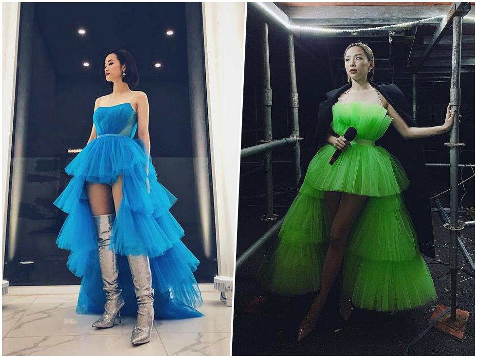 Lâm Tâm Như, nữ tỷ phú Jamie Chua và 1 hoa hậu bị Tóc Tiên dìm hàng không thương tiếc khi cùng diện bộ suit phá cách-11