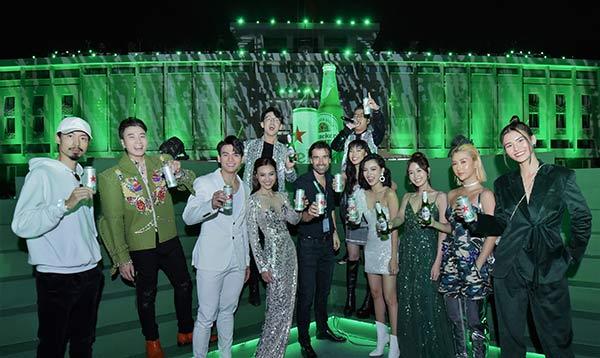 Bia mới Heineken Silver ‘đốn tim’ Quang Bảo, Châu Bùi-1