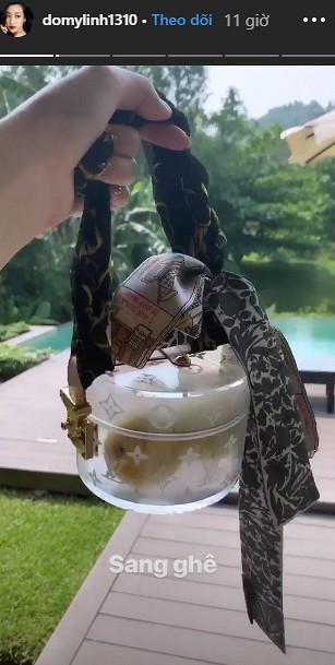 Chất chơi made by Ngọc Trinh: Mua túi hiệu 22 triệu đồng chỉ để đựng bánh tráng, tôm khô-7