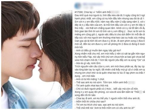 Mới yêu được 5 ngày, chàng trai 'số nhọ' bị 'đá' chỉ vì hôi miệng lại thích hôn