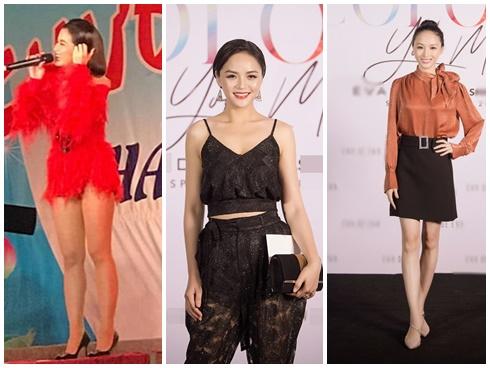 SAO MẶC XẤU: Phượng Chanel mặc quần đùi dự sự kiện - Diva Hồng Nhung rườm rà vì chiếc đầm khủng-10