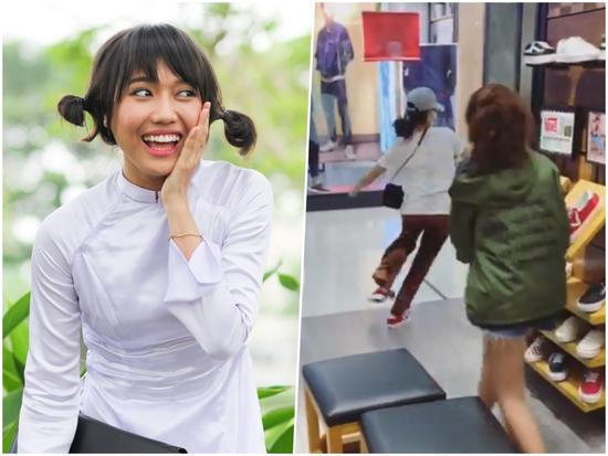 'Thánh lầy' Diệu Nhi bịt khẩu trang, bỏ chạy thục mạng khi thử giày mà chưa thanh toán và cái kết