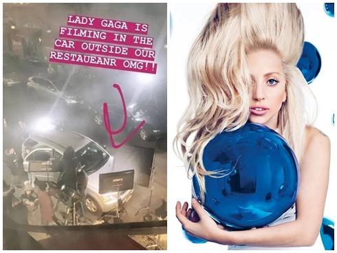 Rò rỉ loạt ảnh được cho là bối cảnh MV mới của Lady Gaga: Một sản phẩm hành động rượt đuổi?