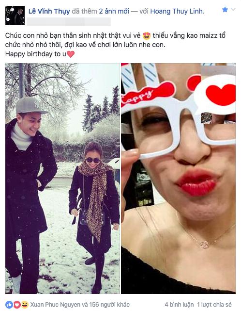 Liên tiếp bảo vệ Hoàng Thùy Linh khi tình cũ bị đào xới scandal sex, Vĩnh Thụy được dân mạng khen đáng mặt đàn ông-6