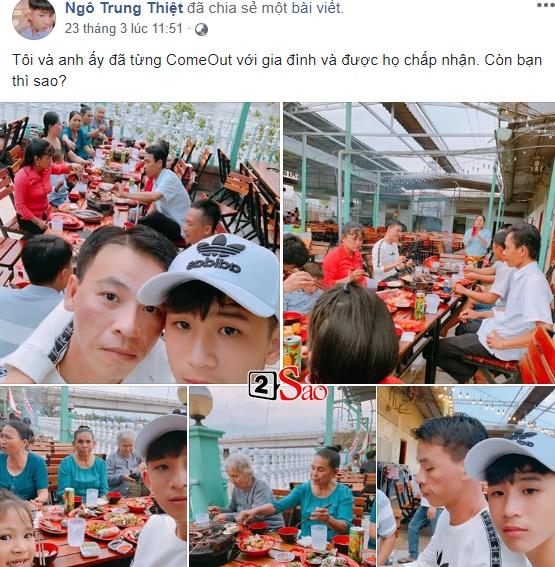 Công khai yêu đương đã là gì, cặp đồng tính chú - cháu khiến nhiều đôi trẻ cũng gato với những status cực tình-3