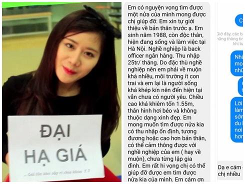 Gái ế làm ngân hàng lương 25 triệu/tháng nhờ bà mối tư vấn tìm bạn trai và cái kết phũ phàng