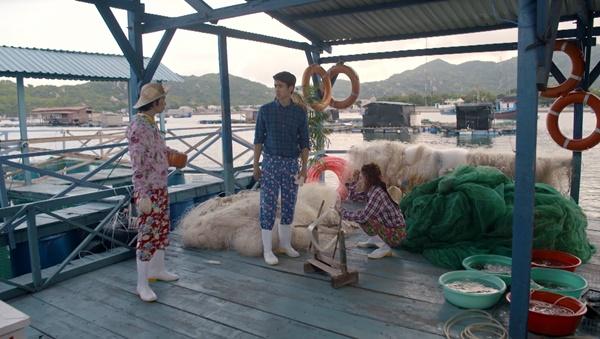Lan Ngọc dùng vợt cá cứu Bình An suýt chết đuối trong tập 35 Mối Tình Đầu Của Tôi-3