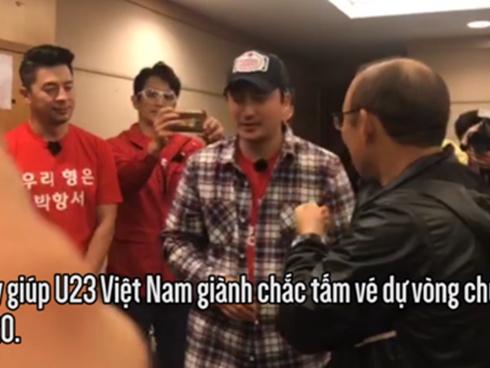 MC Lại Văn Sâm hát chế Tóc em đuôi gà cực hài cực máu lửa tặng HLV Park Hang-seo sau chiến thắng lịch sử-5