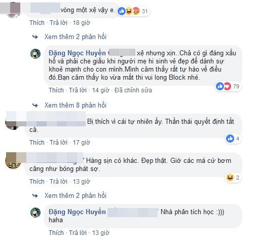 Đẹp như Huyền Baby cũng có ngày vòng 1 chảy xệ và lời giải thích cực thông minh khiến fan chỉ biết nể phục-4