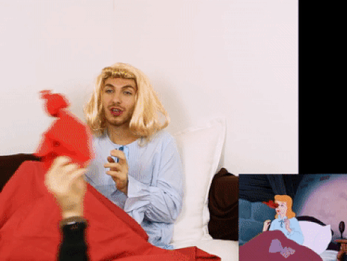 Chàng trai sửa kết phim Công chúa ngủ trong rừng để cầu hôn bạn gái-4