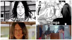 Loạt ảnh cho thấy từ manga lên phim live-action không có sự khác biệt nhiều