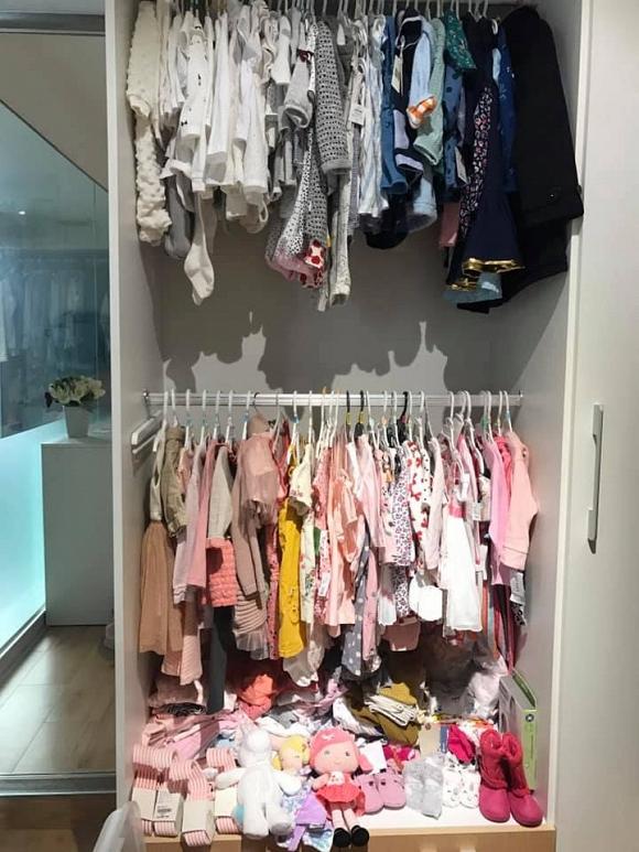 Mới hơn 1 tháng tuổi, con gái Thân Thúy Hà đã được mẹ sắm cho tủ quần áo khủng-5