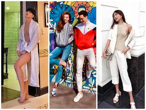 STREET STYLE giới trẻ: Jun Vũ - Han Sara đọ eo con kiến, Hoàng Ku khoe body mà fan chỉ chú ý vào nơi nhạy cảm-11
