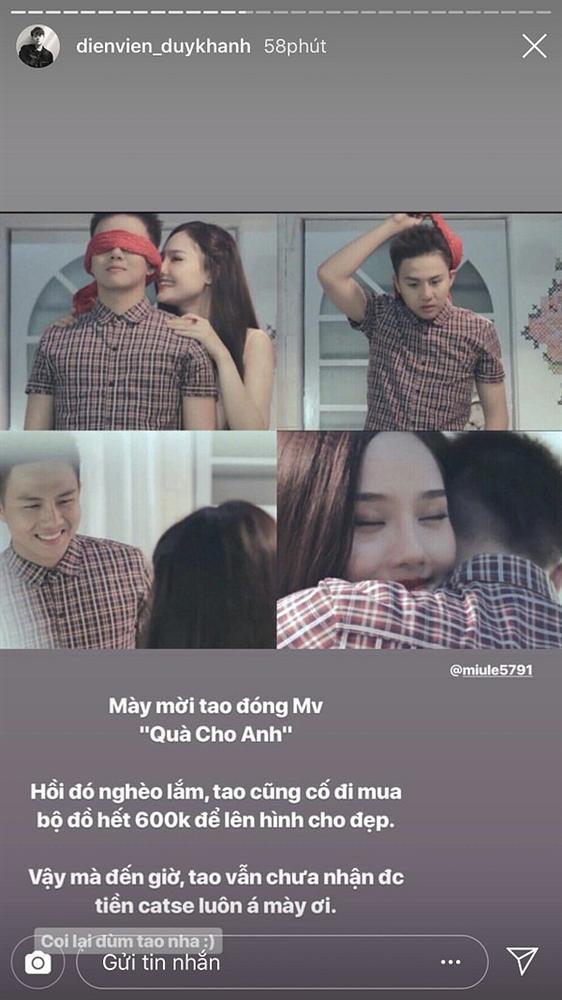 Đúng ngày kỷ niệm tình bạn 6 năm, Duy Khánh chơi lạ khi tố cáo Miu Lê nợ cát-xê nhiều năm chưa trả-5