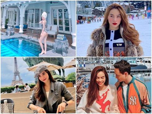 Kim Lý nhảy nhót lả lơi chốn đông người, Hồ Ngọc Hà dù thấy lố vẫn bỏ qua chỉ vì một chiếc áo-9