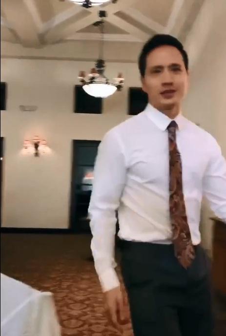 Kim Lý nhảy nhót lả lơi chốn đông người, Hồ Ngọc Hà dù thấy lố vẫn bỏ qua chỉ vì một chiếc áo-6