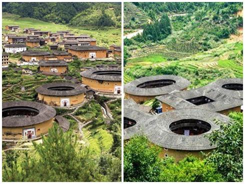 Khám phá quần thể nhà tường đất khổng lồ tại Trung Quốc
