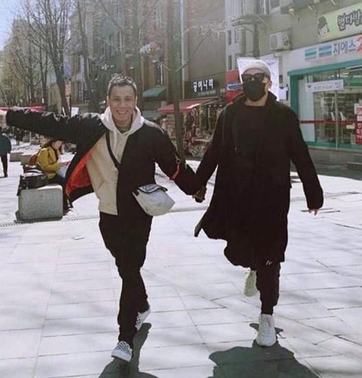 Tóc Tiên, Hoàng Touliver du lịch Hàn Quốc cùng vợ chồng Hạt Mít-2