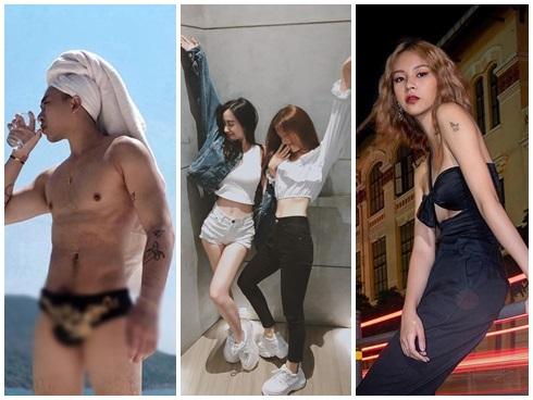 STREET STYLE giới trẻ: Jun Vũ - Han Sara đọ eo con kiến, Hoàng Ku khoe body mà fan chỉ chú ý vào nơi nhạy cảm