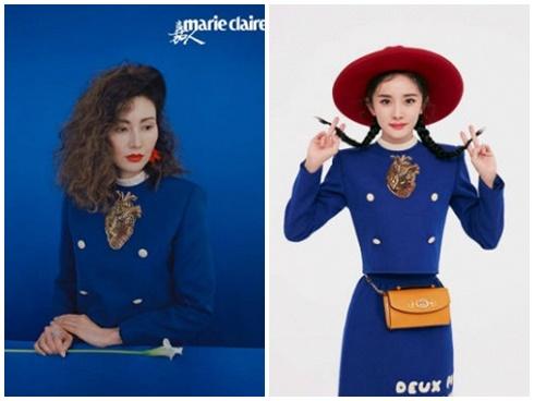 Mặc đồ trên đông dưới hè, Dương Mịch ngay lập tức lên hot search-6