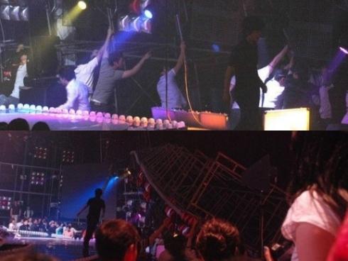 Những tai nạn hy hữu trên sân khấu khiến khán giả rùng mình-1