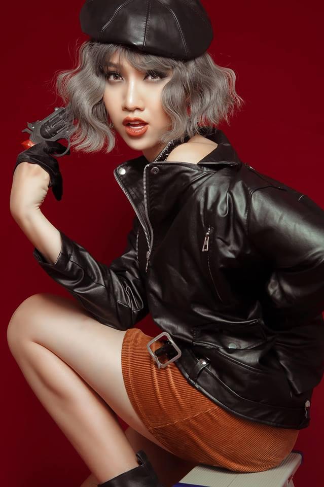 Hôm trước còn là song sinh của Thúy Ngân, hôm nay hoa hậu chuyển giới Nhật Hà đã lại giống Bảo Thy như lột-1