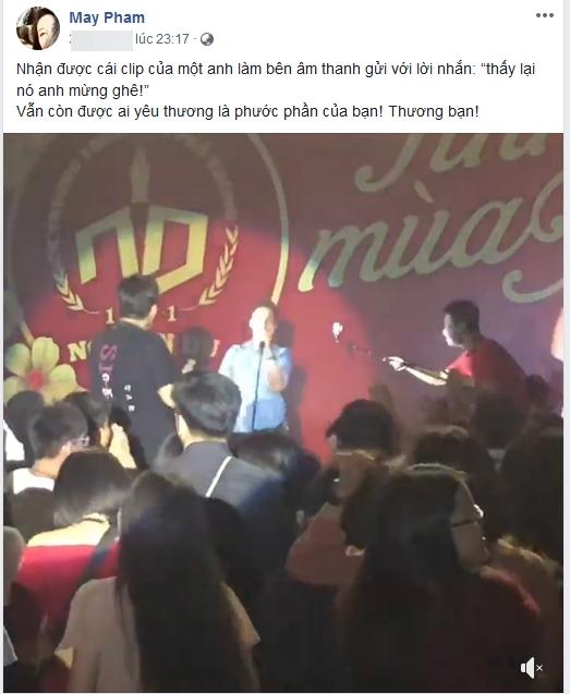 Phạm Anh Khoa hát trong tiếng reo hò của khán giả, bà xã vui mừng bởi chồng vẫn được yêu thương sau bê bối gạ tình-2