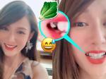 Trần Kiều Ân đăng video mừng sinh nhật 40 tuổi, dân mạng bật cười khi phát hiện răng mỹ nhân dính rau