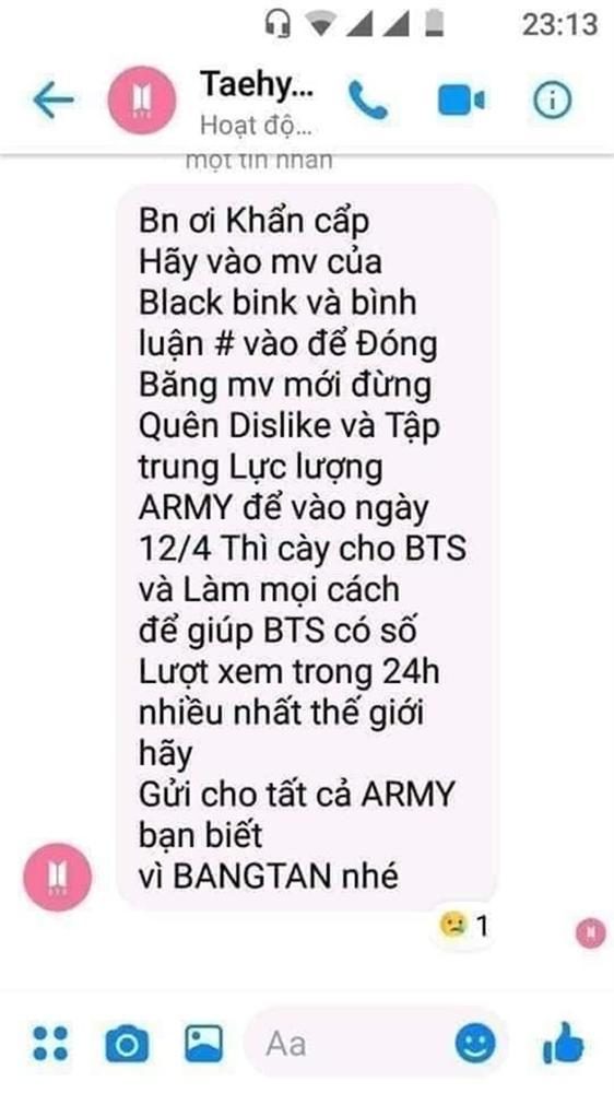 Xôn xao tin đồn fan BTS kêu gọi spam MV BlackPink, đóng băng lượt view Kill This Love-2