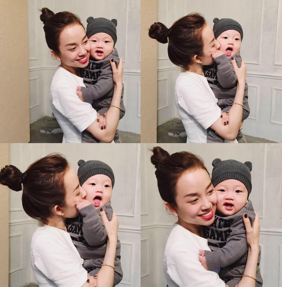 Sợ mẹ bị bắt cóc, con trai 3 tuổi Ly Kute chỉ nói một câu mà khiến single mom mát cả ruột gan-3