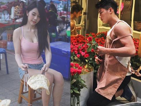 Quán đông khách nhờ có dàn 'trai xinh gái đẹp' này bán hàng