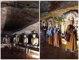 Cụm hang động có vô số tranh, tượng Phật tồn tại 22 thế kỷ ở Sri Lanka Cụm hang động có vô số tranh, tượng Phật tồn tại 22 thế kỷ ở Sri Lanka