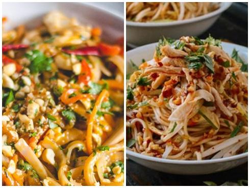 Đổi bữa cho gia đình với món pad thai gà chuẩn vị Thái Lan