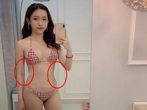 Khoe đường cong gợi cảm khi diện bikini, Thúy Vi không ngờ bị soi vô số điểm lạ