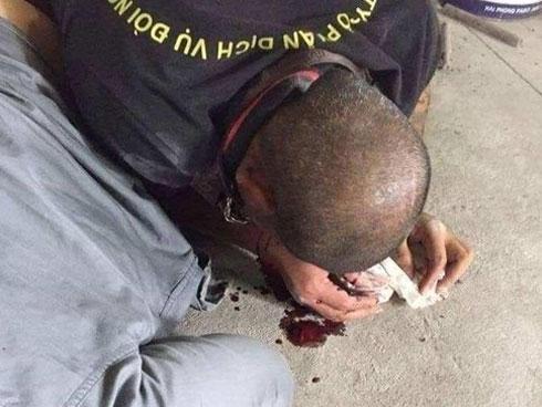 Nhóm giang hồ đi đòi nợ bị camera ghi hình-3